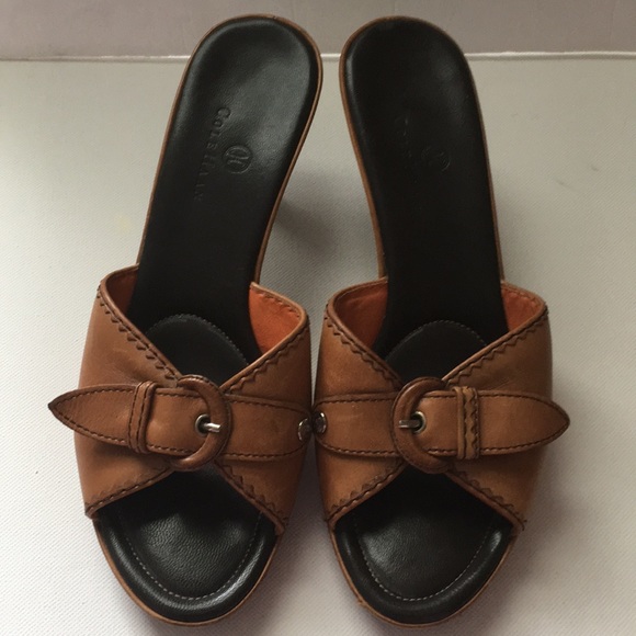 Cole Haan Shoes - Cole Haan brown leather sandals